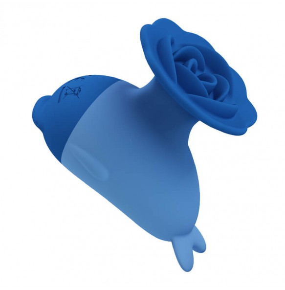 PRETTY LOVE - Dolphin Finger Vibrator (Chargeable - Blue)